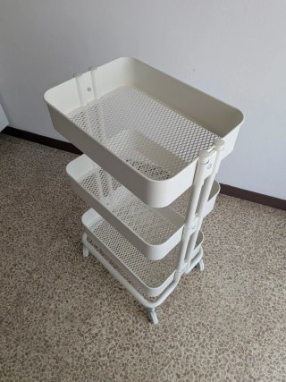 Carrito Raskog IKEA Blanco