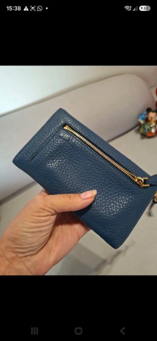Monedero chica Prada azul