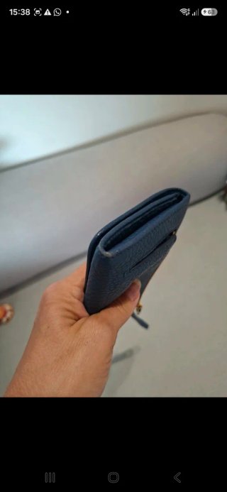 Monedero chica Prada azul