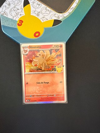 Carta Pokémon Ninetales 30 Aniversario