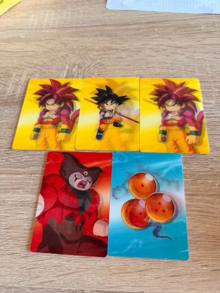 5 Cromos Dragon Ball Daima