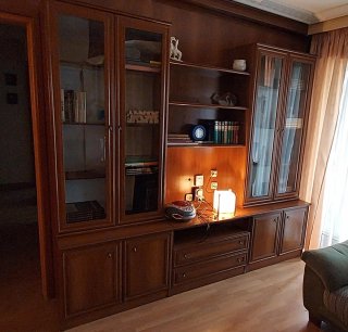 Mueble de Salón con Vitrinas