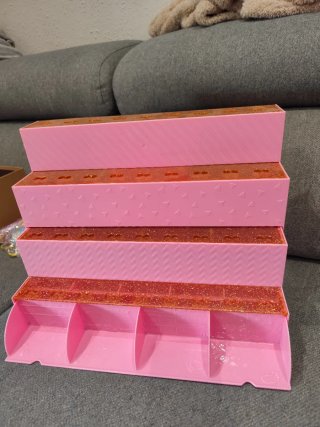 Expositor L.O.L. Rosa con Purpurina. Solo envio
