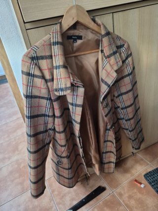 Chaqueta Festa cuadros talla 44