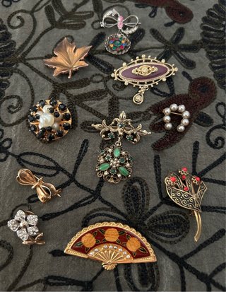 Lote Broches Vintage (nuevos)