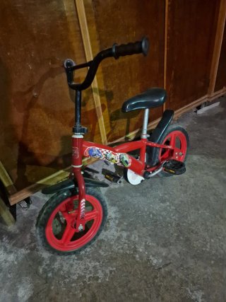 Bicicleta Infantil Roja