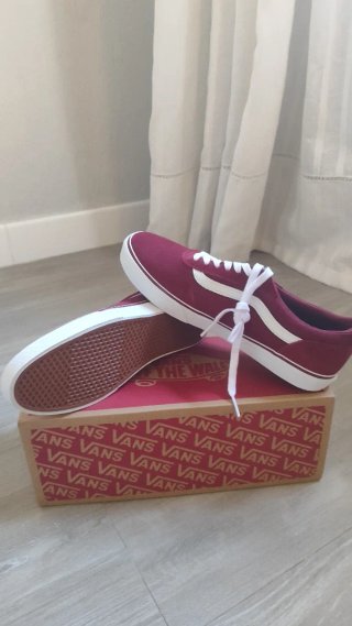 Zapatillas Vans Rojas