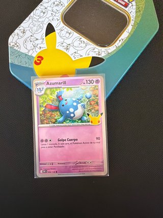 Carta Pokémon Azumarill 30 Aniversario