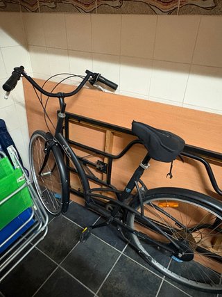 Bicicleta Paseo Btwin Negra