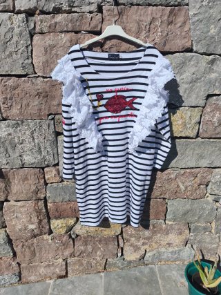 Vestido marinero Anabel Lee rayas