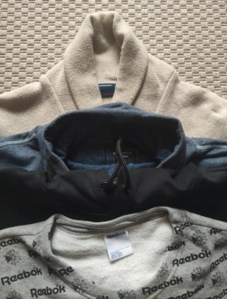 Pack 3 Sudaderas y Jersey Reebok