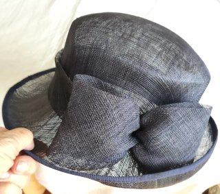 Sombrero Cloché Azul Marino