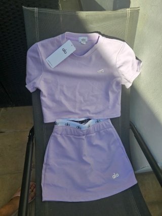 Conjunto Alo Morado Talla S