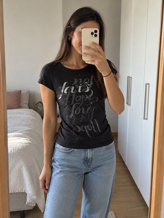 Camiseta Levi's negra talla S