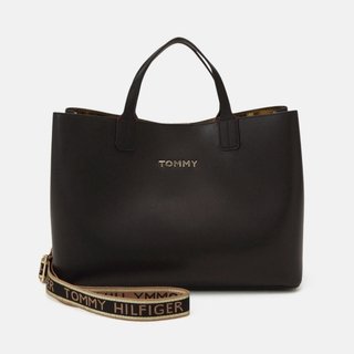 Bolso Tommy Hilfiger Negro y Dorado