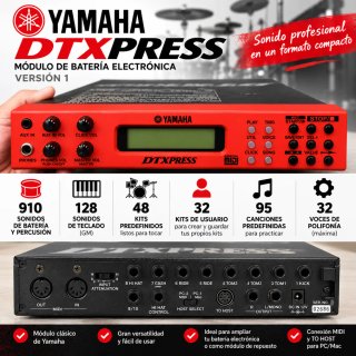 Módulo Batería Electrónica Yamaha DTXpress