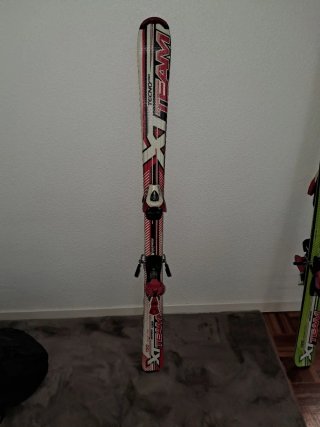 Esquís Alpino 130cm XT Team Tecno Pro