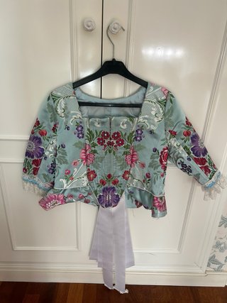 Traje de Fallera Completo Azul