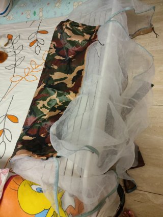 Mosquitera  para jaula grandeCamuflaje 110 por 70