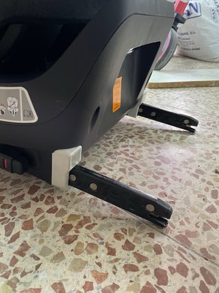 Silla de coche para bebé Babify con Isofix y pata