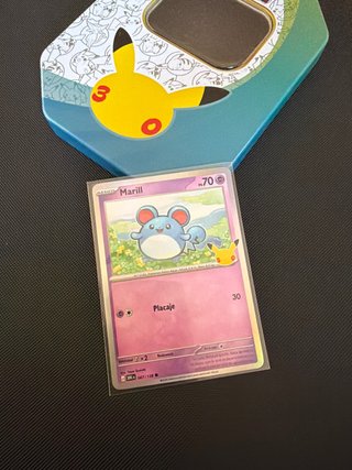 Carta Pokémon Marill 30 Aniversario