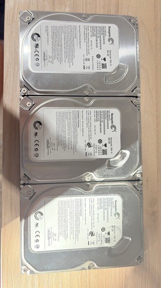 Pack 3 Discos Duros Seagate 500GB