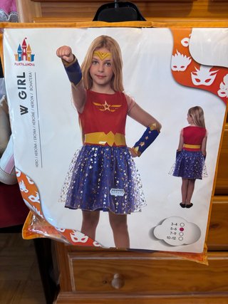 Disfraz de Heroína para Niña