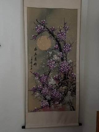 Pintura Vintage en Rollo Colgante