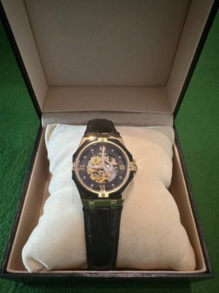 Reloj ATTITUDE Automático Mujer Negro/Dorado