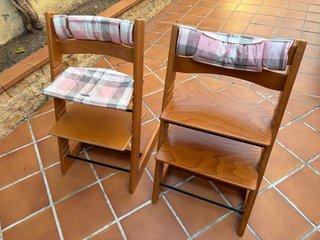 2 Sillas de Madera Stokke