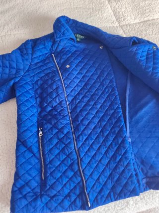 Chaqueta Ralph Lauren acolchada azul S Original