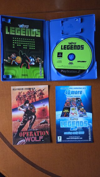 PS2 Taito Legends + Postal Operation Wolf