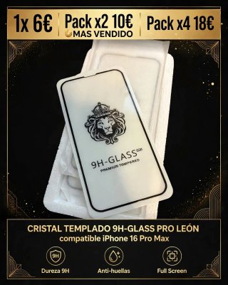Protector de pantalla IPhone 15y16 Pro Max