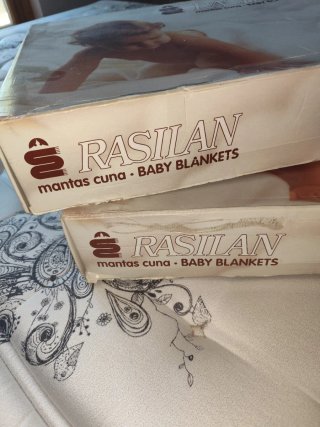 Mantas para Cuna de Bebé Rasilan