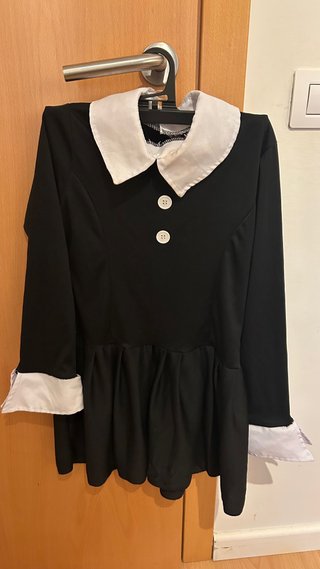 Disfraz Merlina Addams 128cm