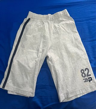 Pantalone tuta grigio con banda laterale
