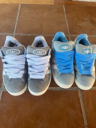 Adidas Campus Grises y Azules
