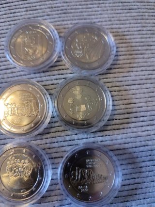 6 Monedas 2€ Malta