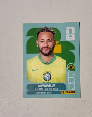 Neymar Jr. Mundial 2026 Panini