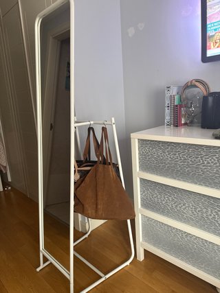 Espejo de pie IKEA blanco