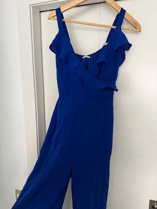 Mono Azul con Volantes