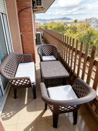 Set de Muebles de Terraza + Fundas