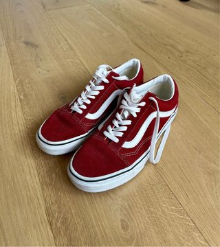 Zapatillas Vans Old Skool Rojas