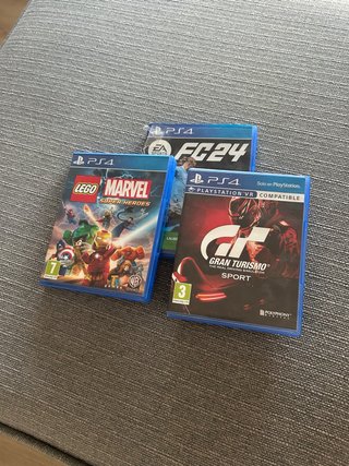 3 Juegos para PlayStation 4 (PS4)