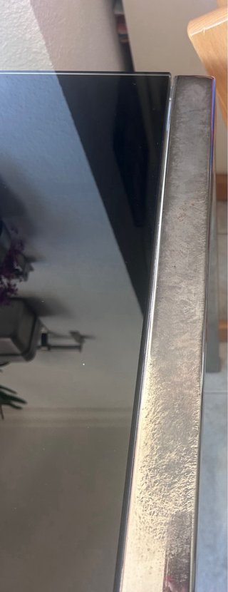 Mesa de Comedor Cristal y Metal