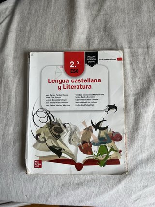 Lengua Castellana y Literatura, 2º. ESO
