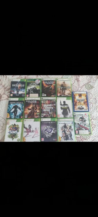 Xbox 360 Blanca + 14 Juegos + Mando