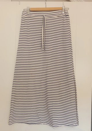 Conjunto falda y camiseta rayas S