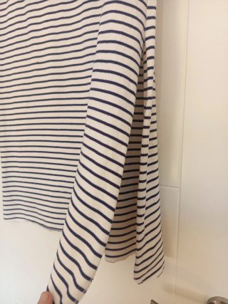Conjunto falda y camiseta rayas S
