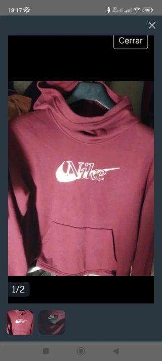 Sudadera Nike Roja
